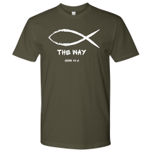 Load image into Gallery viewer, Men's Long/Short Sleeve "The Way" Crew Neck Shirt
