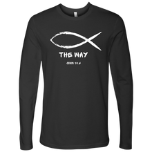 Load image into Gallery viewer, Men's Long/Short Sleeve "The Way" Crew Neck Shirt
