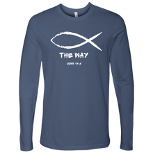 Load image into Gallery viewer, Men's Long/Short Sleeve "The Way" Crew Neck Shirt
