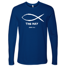 Load image into Gallery viewer, Men's Long/Short Sleeve "The Way" Crew Neck Shirt
