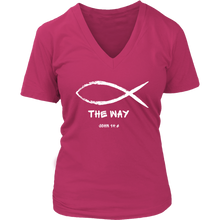 Load image into Gallery viewer, Women's The Way V Neck Tee
