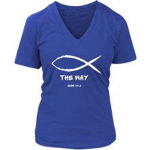 Load image into Gallery viewer, Women's The Way V Neck Tee

