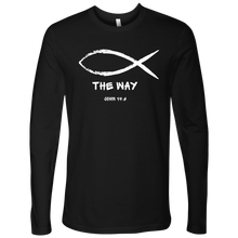 Load image into Gallery viewer, Men's Long/Short Sleeve "The Way" Crew Neck Shirt
