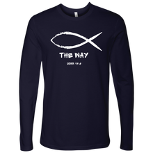 Load image into Gallery viewer, Men's Long/Short Sleeve "The Way" Crew Neck Shirt
