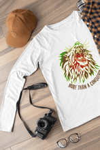 Load image into Gallery viewer, Men's Long Sleeve "More Than a Conqueror" Crew Neck Shirt
