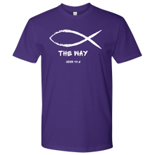 Load image into Gallery viewer, Men's Long/Short Sleeve "The Way" Crew Neck Shirt
